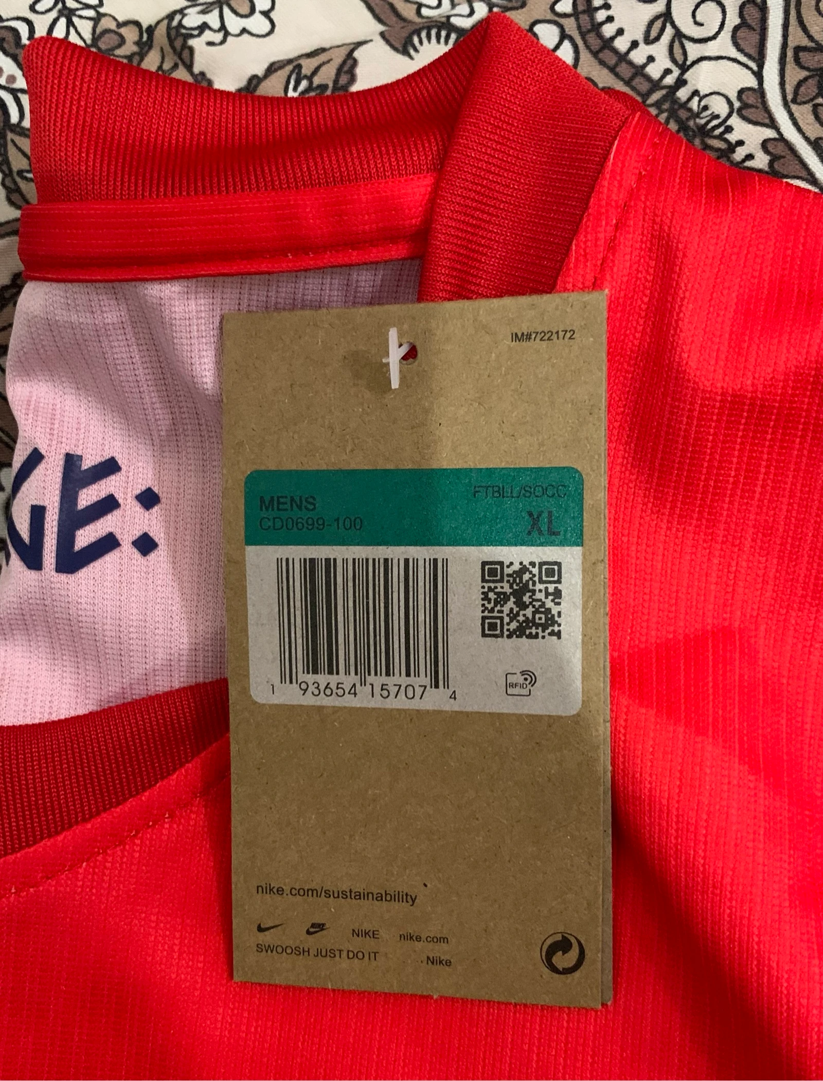 camisola vermelha da Noruega para usar em jogos ou no dia a dia, é de muito boa qualidade – photo 5